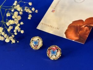 Resin Butterfly Earring