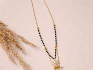 Pearl Halo Drop Mangalsutra