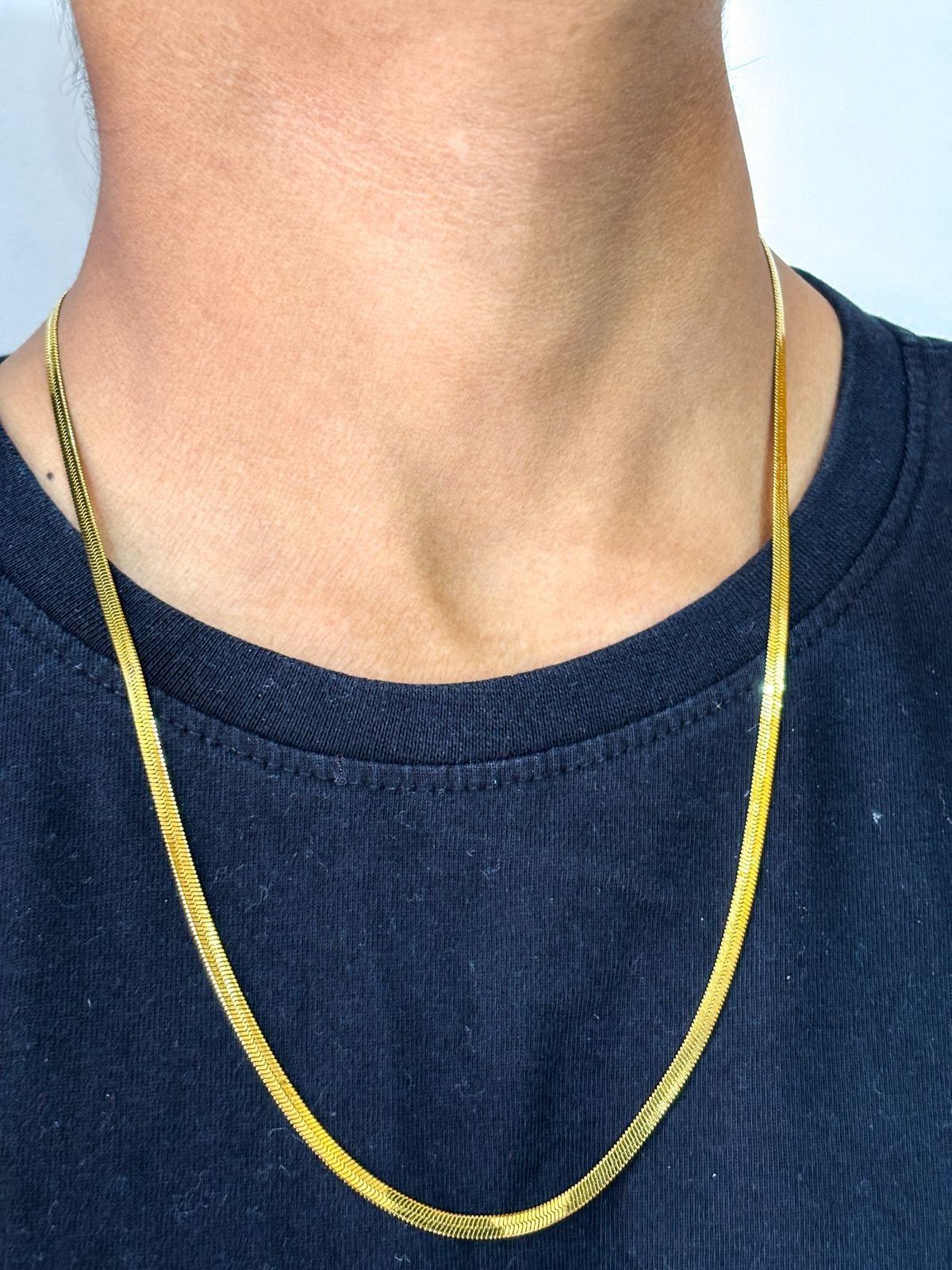 Royal Gold Herringbone Chain