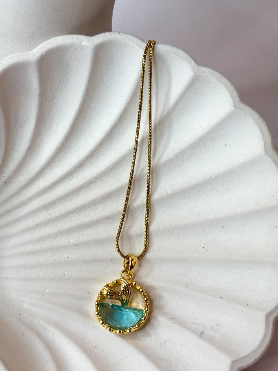 Ocean Drop Pendant Golden - Image 6