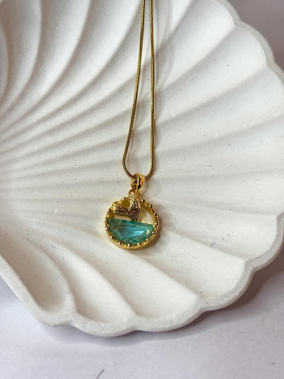 Ocean Drop Pendant Golden - Image 2