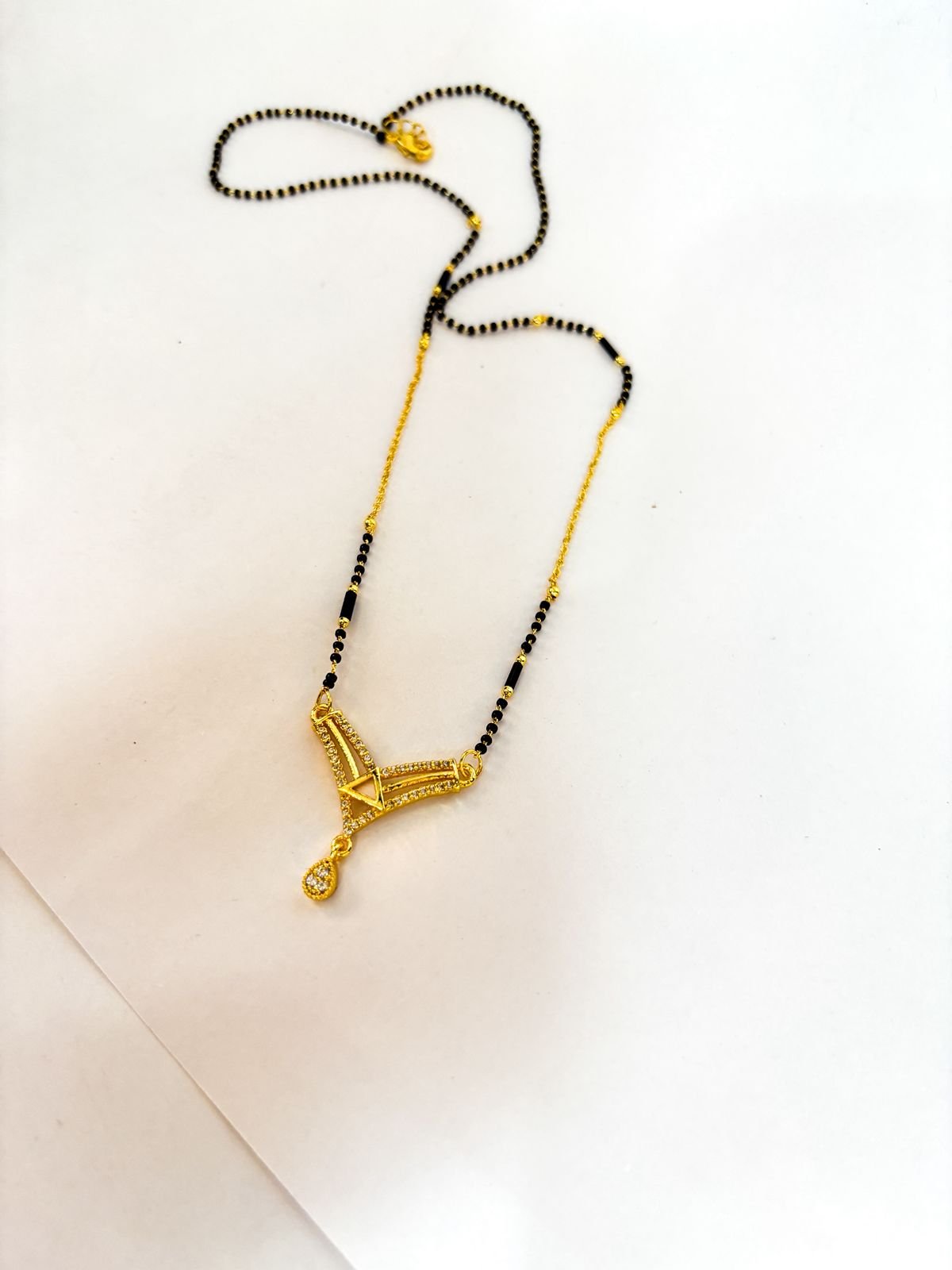 Trisha Triangle Drop Mangalsutra