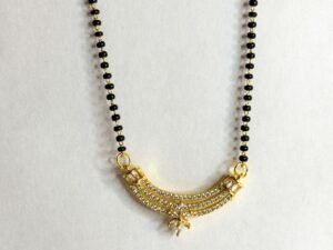 Aarini Sparkle Curve Mangalsutra