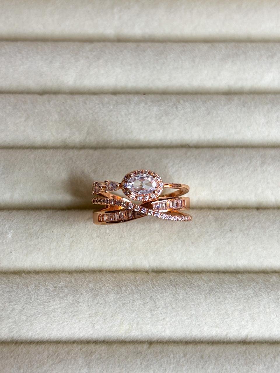 Aurelia Wrap Crystal Ring