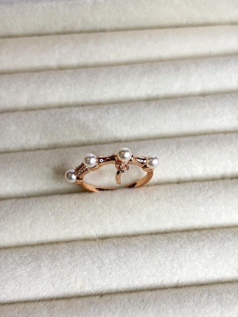 Elara Pearl Charm Ring - Image 2
