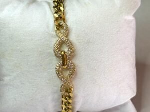 Rosybling Infinity Sparkle Bracelet