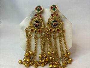 Rangrez Kashmiri Ghungroo Earrings