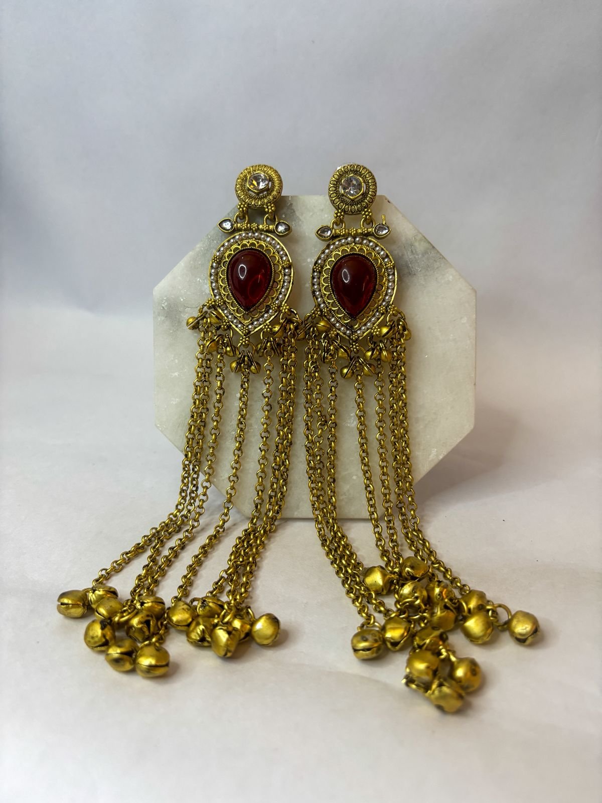 Gulnaar Kashmiri Tassel Earrings