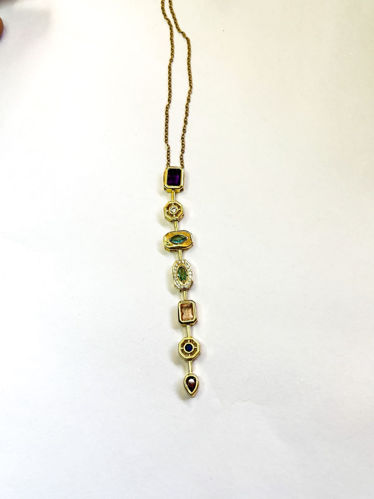 Navrang Statement Pendant Necklace by RosyBling - Image 2