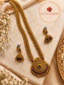 Rajsi Antique Temple Necklace Set