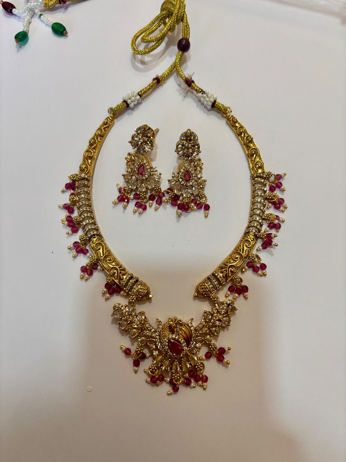 Rosa Rani Festive Necklace Set - Image 3